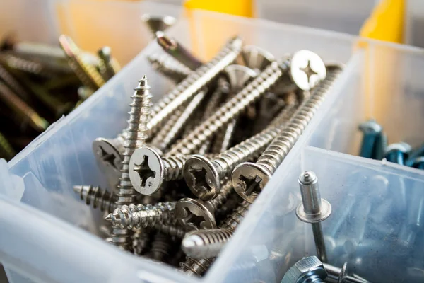 Bolts and screws — Stock Photo, Image