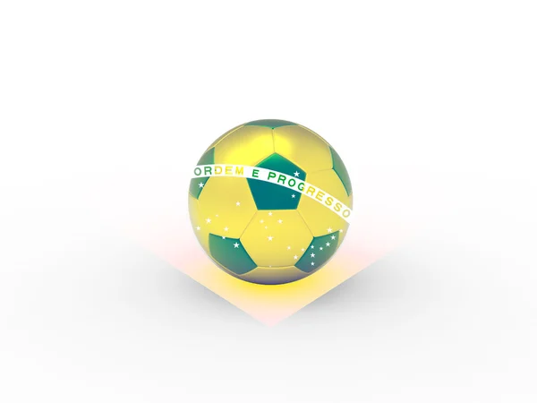 Balón de fútbol para la Copa Mundial de Brasil — Foto de Stock