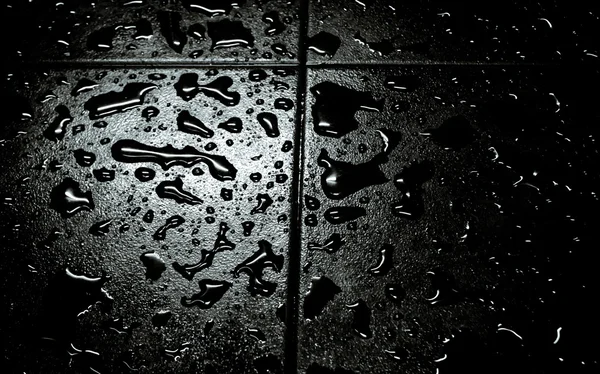 床に水の滴 — ストック写真