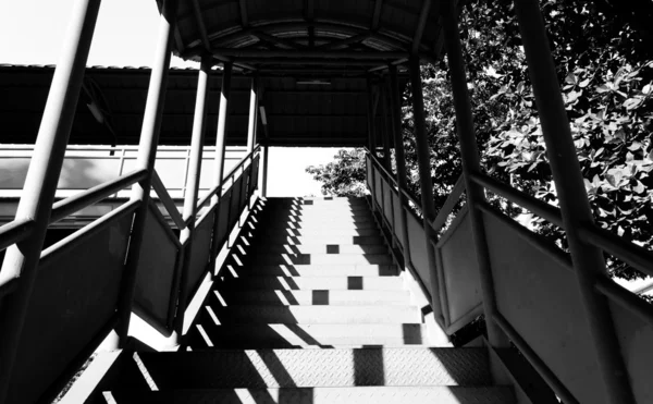 Overpass stairs — Stock Photo, Image