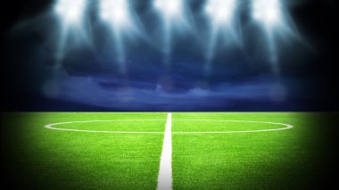 Futbol Stadyumu gece