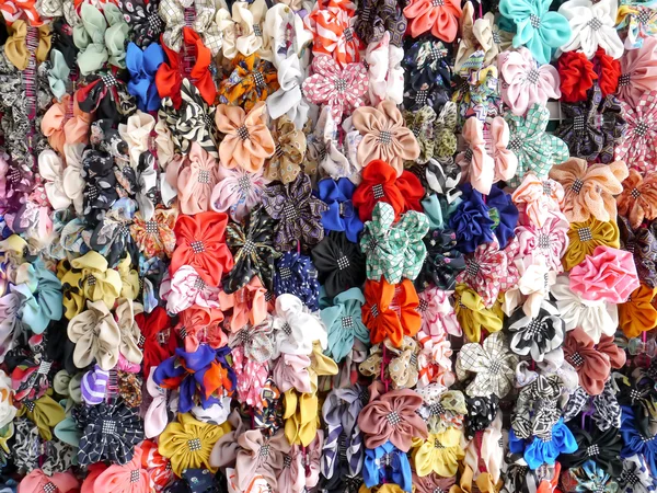 多色彩的缎带蝴蝶结 — 图库照片