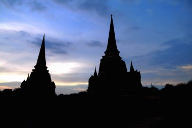 WAT prasisanpeth tapınak Tayland.
