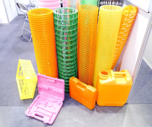 Plastic products colorful. — Stock Photo, Image