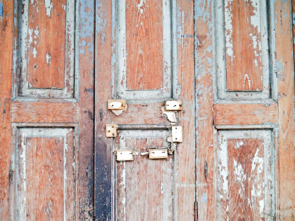 Porta de madeira vintage  . — Fotografia de Stock