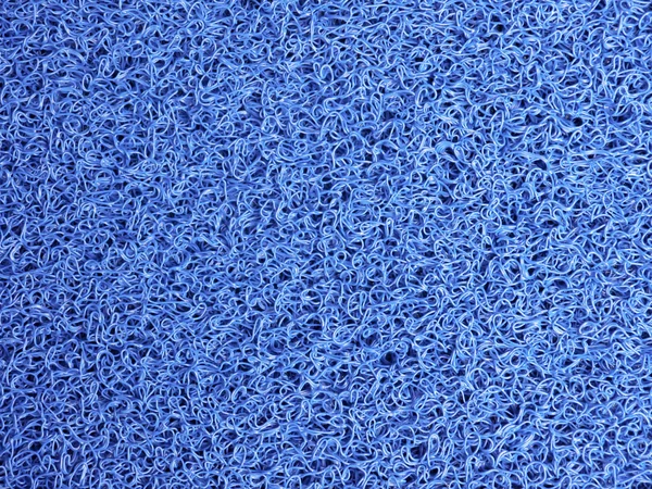 Blue door mat . — Stock Photo, Image