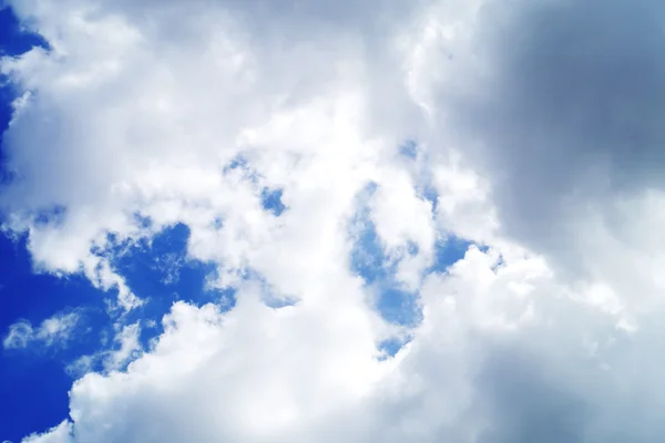 Nuvem céu azul  . — Fotografia de Stock