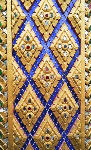 Goldene Textur im Thai-Stil. — Stockfoto