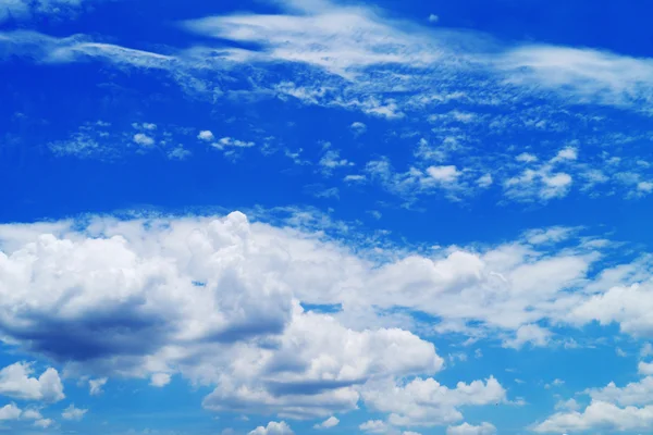 Nuvem céu azul  . — Fotografia de Stock