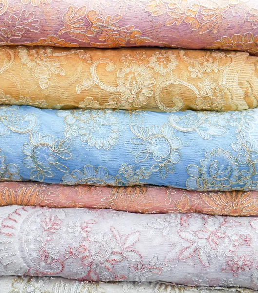 Colorful fabric . — Stock Photo, Image