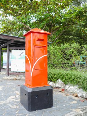 Kırmızı postbox .