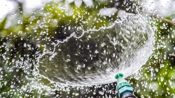 Water spraying — Stock Photo, Image