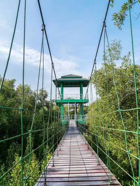 Suspension bridge — Stock Photo, Image