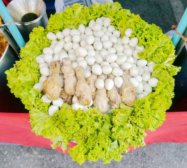 Uova di quaglia . — Foto Stock