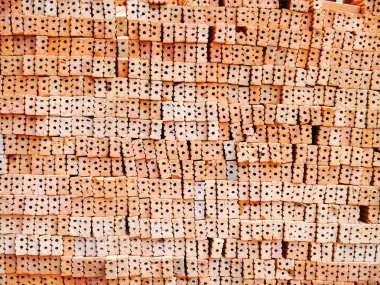 kahverengi tuğla katman.