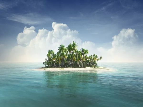 Tropikalna wyspa — Zdjęcie stockowe