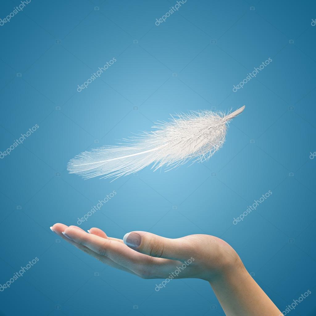 Pluma en el clearance aire