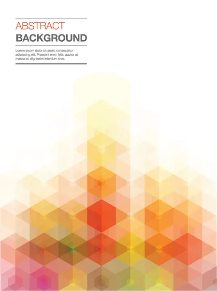 Resumen Fondo geométrico — Vector de stock