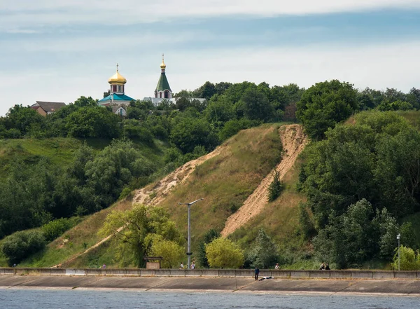 古代ヴィシュゴルドの歴史的部分の眺め キエフの近くの都市 — ストック写真