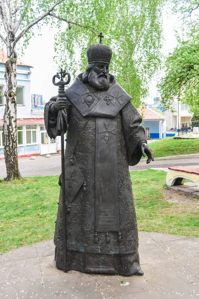 Monument Voor Heilige Metropool Kiev Petro Mohyla — Stockfoto