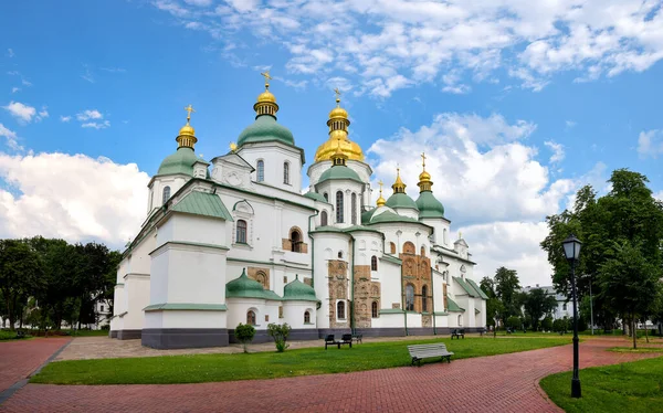 Софийский Собор Киеве Восточный Фасад — стоковое фото