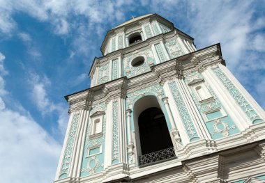 Kyiv 'deki Aziz Sophia Katedrali' nin Barok çan kulesi