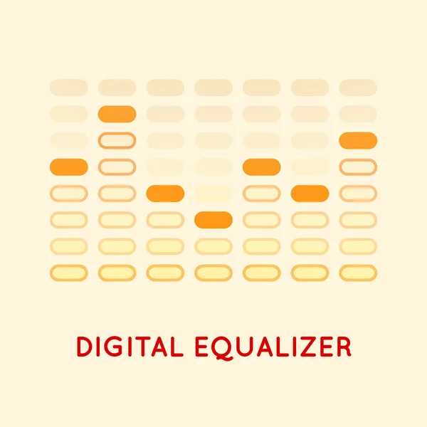 Equalizer — Stock Vector