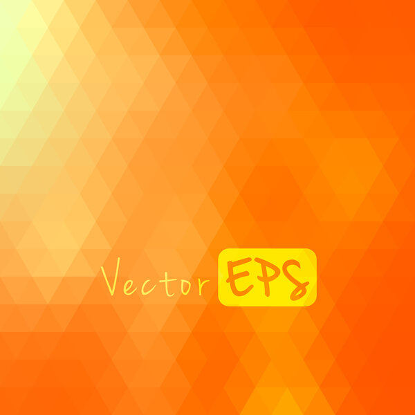 Цифровой треугольный пиксельный фон
