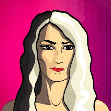 Woman fashion portrait