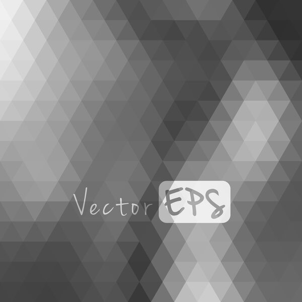 Цифровой шестигранный пиксельный мозаичный фон
