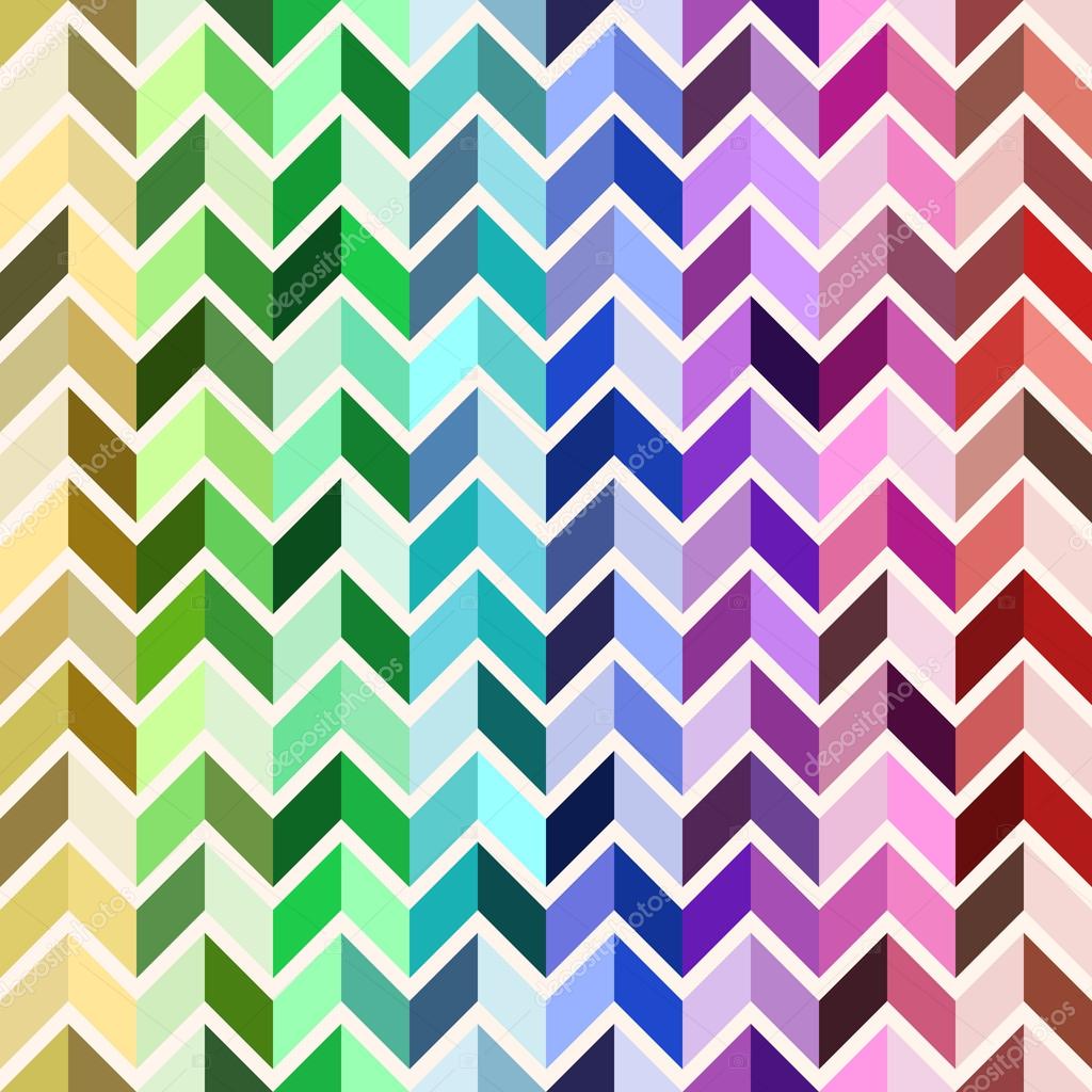 Seamless geometric pattern, colorful mosaic