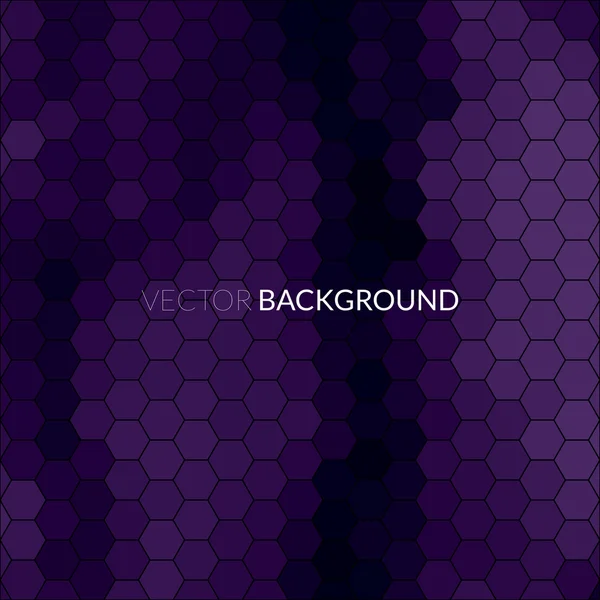 Digital hexagon pixel mosaic, bright background — Stock Vector