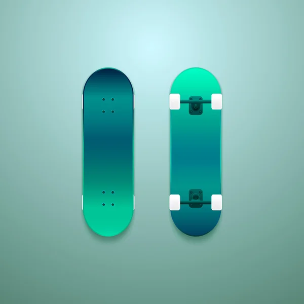 Συνόλου skateboards διάνυσμα — Διανυσματικό Αρχείο