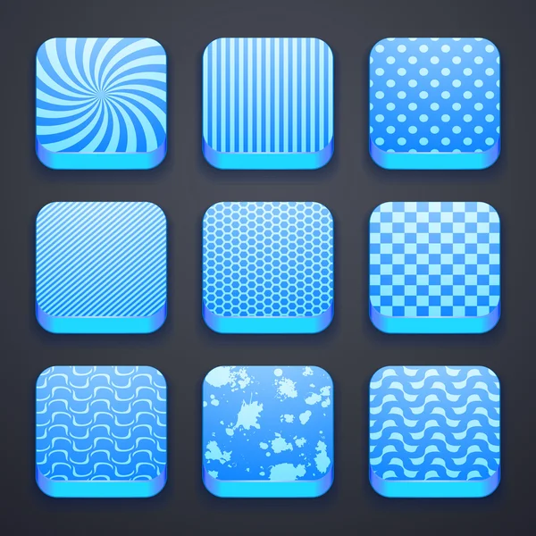 Bakgrunden för app ikoner — Stock vektor