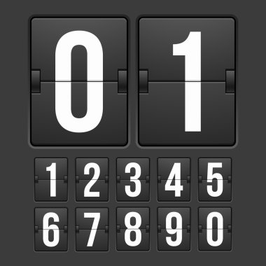 Countdown timer clipart
