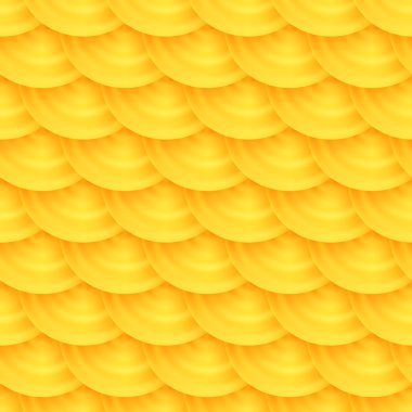 Seamless pattern of honeycombs clipart