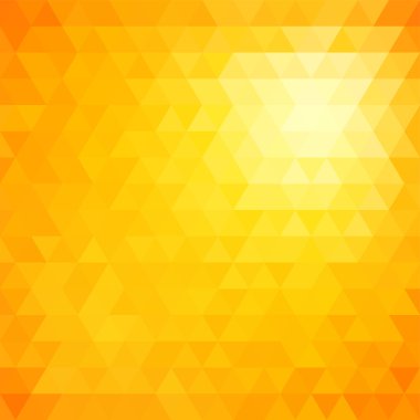 Retro mozaik desen üçgen geometrik şekiller