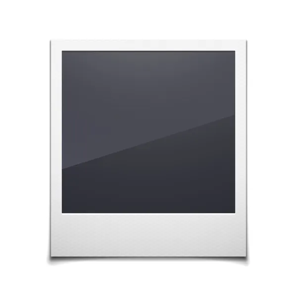 Beyaz arka plan üzerinde izole retro fotoğraf çerçevesi