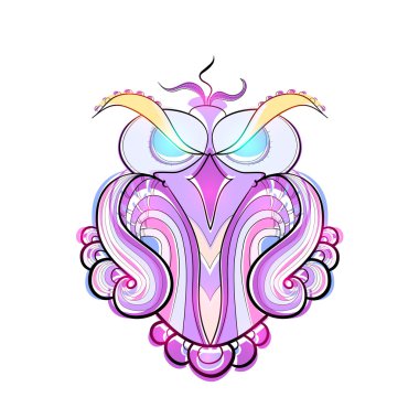 vahşi yırtıcı kuşu