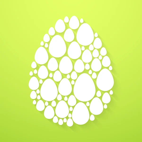 Fondo abstracto con Pascua — Vector de stock