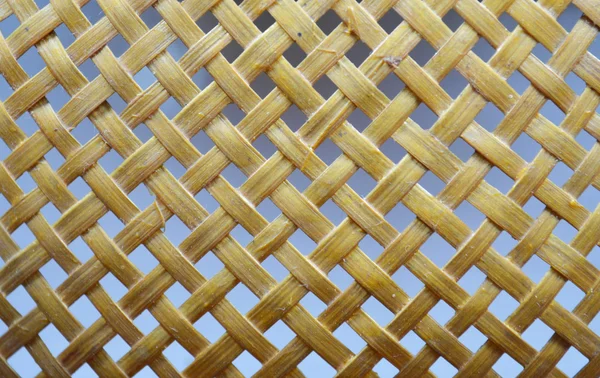編まれた木の模様 — ストック写真