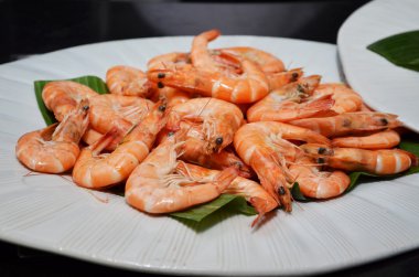 taze karides ızgara