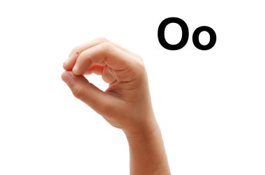 o çocuk el Amerikan işaret dili yazım asl