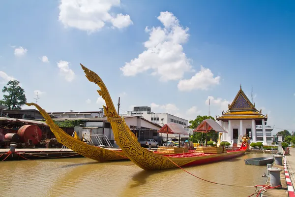 Thaise koninklijke barge, opperste kunst van thailand — Stockfoto