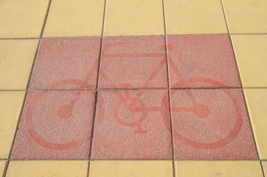 brick Road Bisiklet işareti