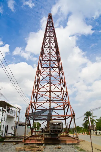 Martillo de caída en el sitio de construcción —  Fotos de Stock