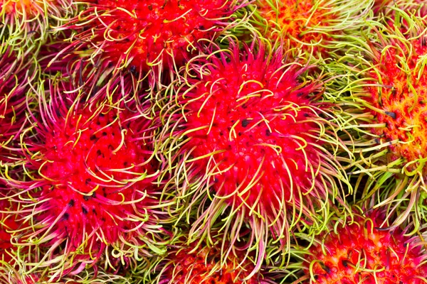 Frutas de Rambutans — Fotografia de Stock