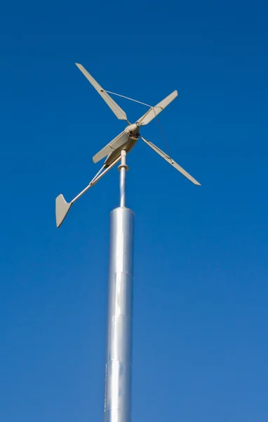 Turbiny wiatrowe do produkcji energii elektrycznej — Zdjęcie stockowe