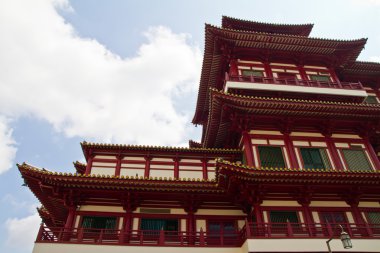 Buda tooth relic Tapınağı china town Singapur