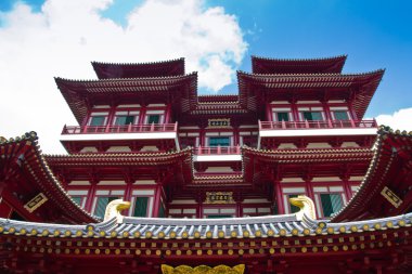 Buda tooth relic Tapınağı china town Singapur